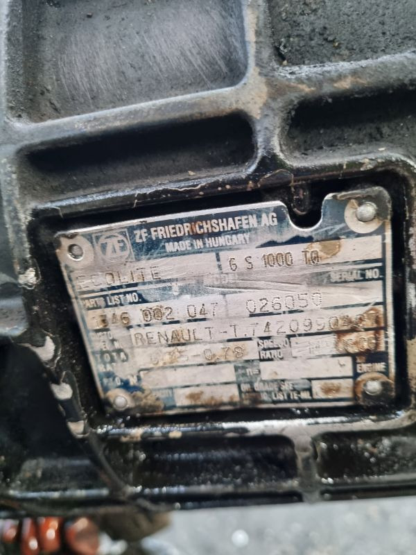 ZF 6S1000TO Gearbox - Versnellingsbak: afbeelding 2 ZF 6S1000TO Gearbox - Versnellingsbak: afbeelding 2