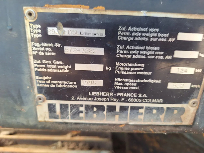 Rupsgraafmachine Liebherr R932: afbeelding 7