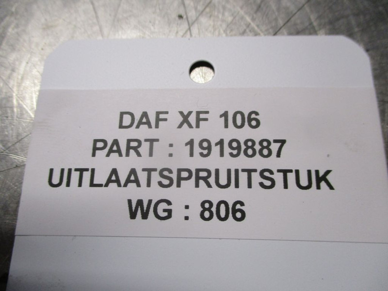 DAF 1919887 uitlaat spruitstuk - Geluiddemper/ Uitlaatsysteem voor Vrachtwagen: afbeelding 5 DAF 1919887 uitlaat spruitstuk - Geluiddemper/ Uitlaatsysteem voor Vrachtwagen: afbeelding 5