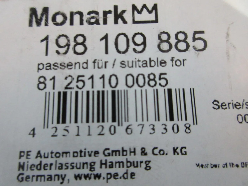 MAN 81.25110-0085 MISTLAMP GLAS MAN TGX TGS EURO 6 - Mistlamp voor Vrachtwagen: afbeelding 3 MAN 81.25110-0085 MISTLAMP GLAS MAN TGX TGS EURO 6 - Mistlamp voor Vrachtwagen: afbeelding 3