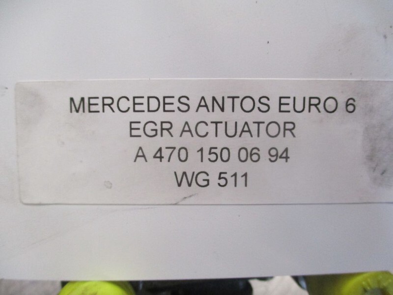 Mercedes-Benz ANTOS A 470 150 06 94 EGR ACTUATOR EURO 6 - Motor en onderdelen voor Vrachtwagen: afbeelding 2 Mercedes-Benz ANTOS A 470 150 06 94 EGR ACTUATOR EURO 6 - Motor en onderdelen voor Vrachtwagen: afbeelding 2
