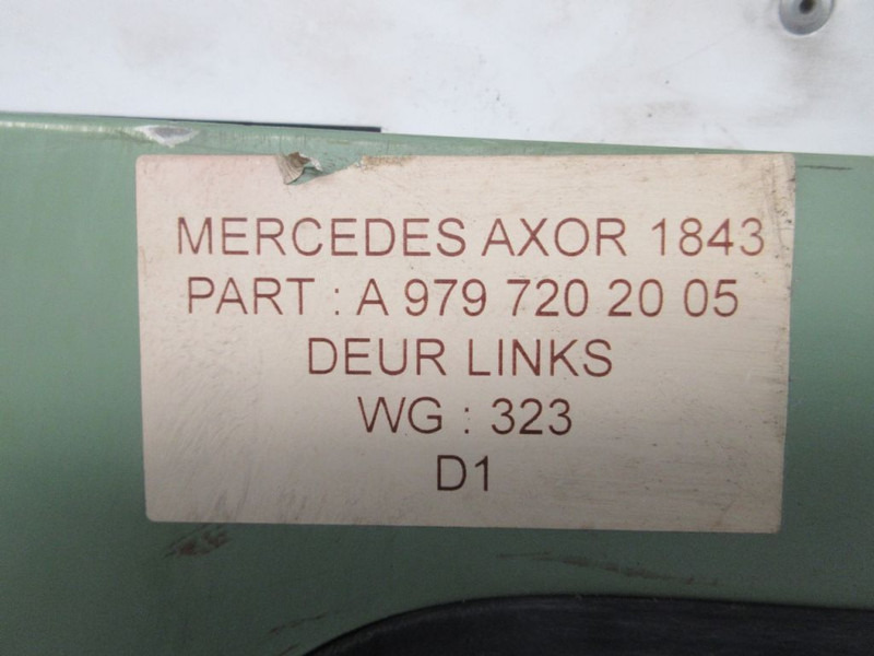 Mercedes-Benz AXOR A 979 720 20 05 PORTIER RECHTS - Deur en onderdelen voor Vrachtwagen: afbeelding 4 Mercedes-Benz AXOR A 979 720 20 05 PORTIER RECHTS - Deur en onderdelen voor Vrachtwagen: afbeelding 4