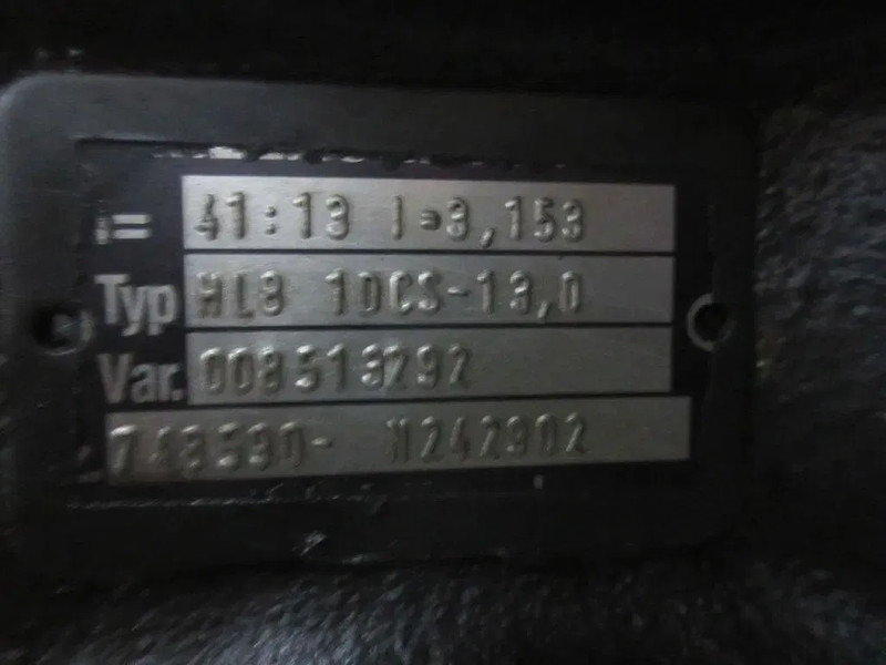 Mercedes-Benz HL8 1DCS-13,0 /41:13 1=3,153/ 748590 MERCEDES 1835 MP 1 DIFFERENTIEEL - Differentieel voor Vrachtwagen: afbeelding 5 Mercedes-Benz HL8 1DCS-13,0 /41:13 1=3,153/ 748590 MERCEDES 1835 MP 1 DIFFERENTIEEL - Differentieel voor Vrachtwagen: afbeelding 5