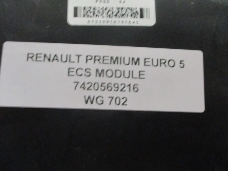 Renault PREMIUM 7420569216 ECS MODULE EURO 5 - Elektrisch systeem voor Vrachtwagen: afbeelding 3 Renault PREMIUM 7420569216 ECS MODULE EURO 5 - Elektrisch systeem voor Vrachtwagen: afbeelding 3