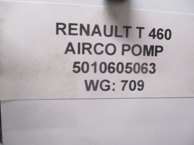 Renault T SERIE 5010605063 AIRCO POMP - Airco onderdeel voor Vrachtwagen: afbeelding 3 Renault T SERIE 5010605063 AIRCO POMP - Airco onderdeel voor Vrachtwagen: afbeelding 3