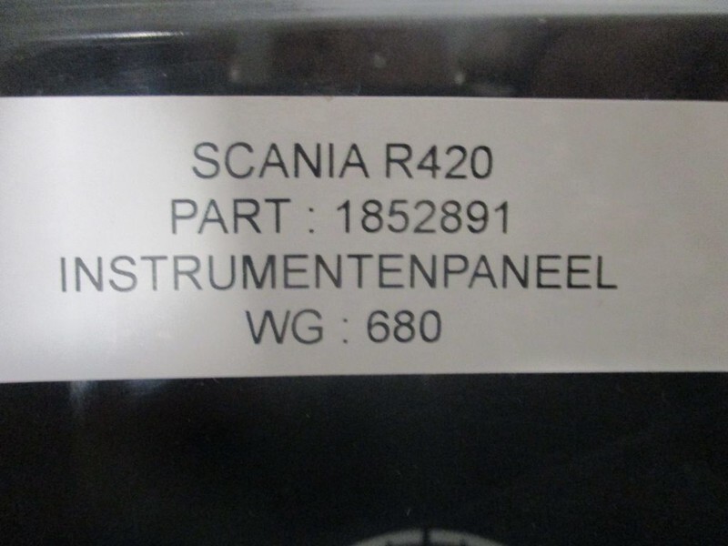 Scania 1852891 scania r 420 euro 5 - Instrumentenpaneel voor Vrachtwagen: afbeelding 2 Scania 1852891 scania r 420 euro 5 - Instrumentenpaneel voor Vrachtwagen: afbeelding 2