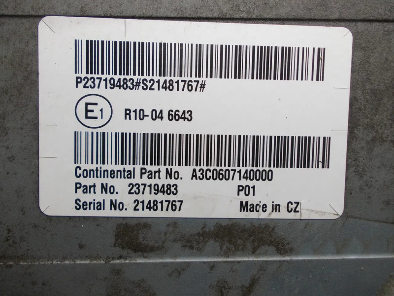 Volvo 23719483 // 21481767 AD BLUE REGELEENHEID VOLVO FM 330 EURO 6 MODEL 2023 - Elektrisch systeem voor Vrachtwagen: afbeelding 5 Volvo 23719483 // 21481767 AD BLUE REGELEENHEID VOLVO FM 330 EURO 6 MODEL 2023 - Elektrisch systeem voor Vrachtwagen: afbeelding 5