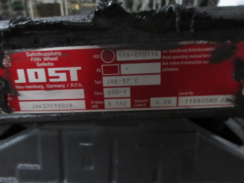 Jost 1353631JSK 37 C // G50-X D 152 1353631 KOPPELSCHOTEL SCANIA S 450 EURO 6 NGS - Koppelschotel voor Vrachtwagen: afbeelding 3 Jost 1353631JSK 37 C // G50-X D 152 1353631 KOPPELSCHOTEL SCANIA S 450 EURO 6 NGS - Koppelschotel voor Vrachtwagen: afbeelding 3
