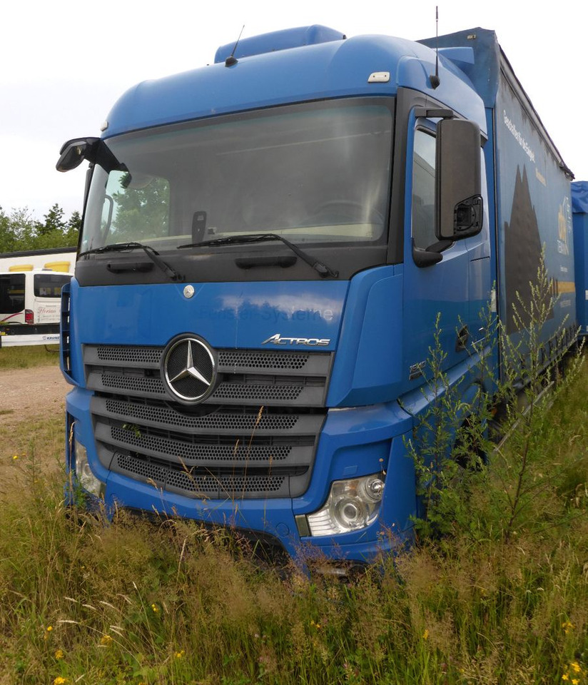 Mercedes-Benz 1840 Top Zustand 106 m3 Euro 6 + Anhänger - Schuifzeilen vrachtwagen: afbeelding 1 Mercedes-Benz 1840 Top Zustand 106 m3 Euro 6 + Anhänger - Schuifzeilen vrachtwagen: afbeelding 1