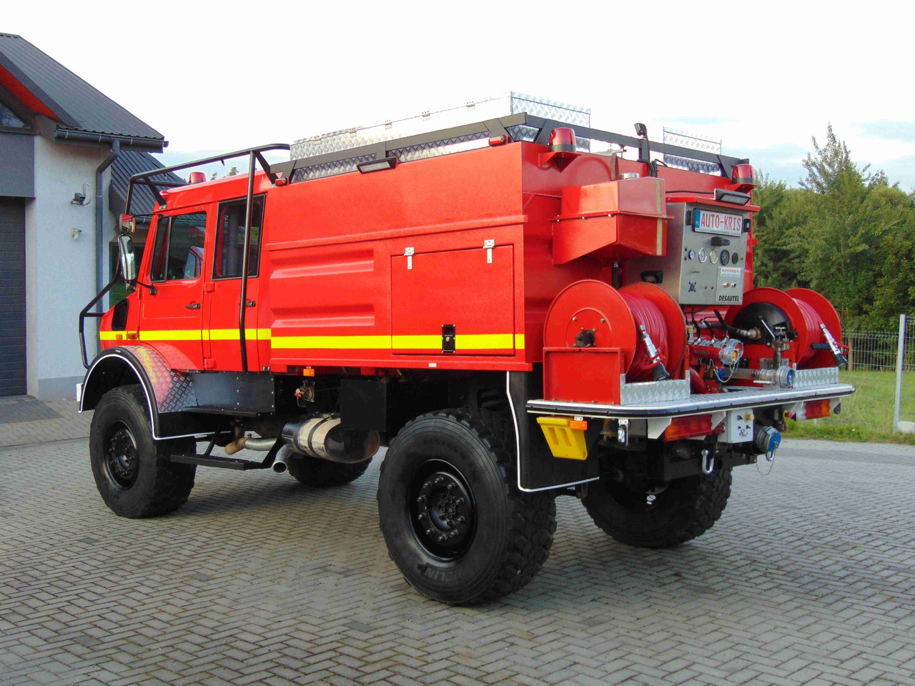 MERCEDES-BENZ Unimog U5000 4x4 DESAUTEL - 5000 WATER !!! - Brandweerwagen: afbeelding 3 MERCEDES-BENZ Unimog U5000 4x4 DESAUTEL - 5000 WATER !!! - Brandweerwagen: afbeelding 3