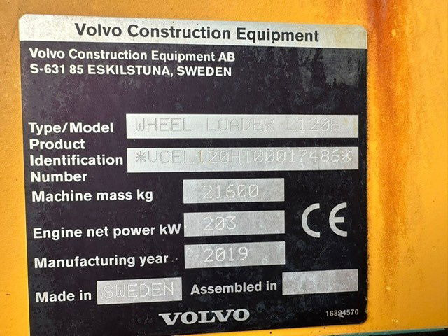 Volvo L120H - Wiellader: afbeelding 4 Volvo L120H - Wiellader: afbeelding 4