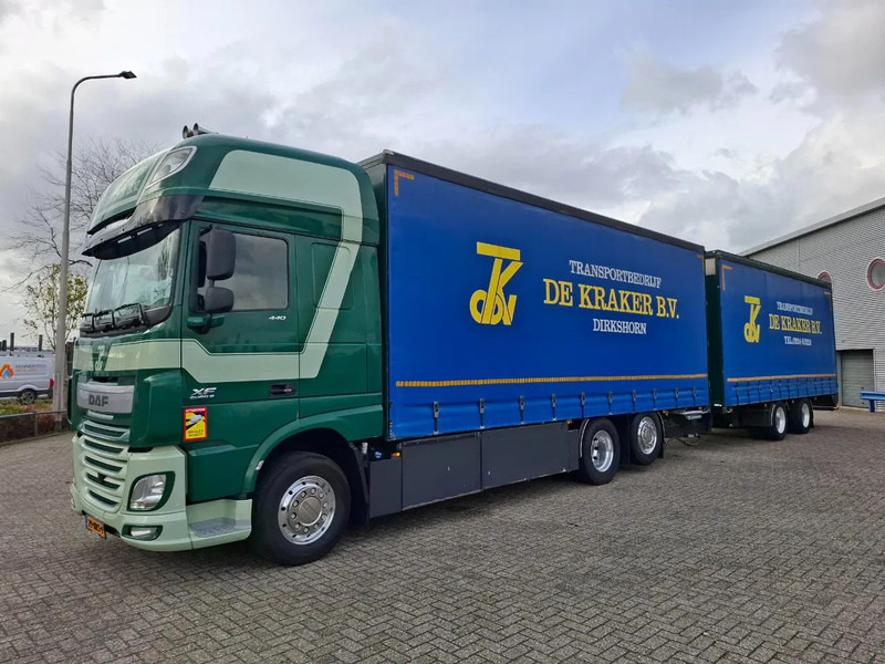 DAF XF106-440 / NL COMBI / TUV:21-10-2026 / ONLY:889634 KM / PARKCOOL / GEN2 V2 / PLATFORM 2 TON / NAVI / LWDS / EURO-6 / 2016 - Schuifzeilen vrachtwagen: afbeelding 1 DAF XF106-440 / NL COMBI / TUV:21-10-2026 / ONLY:889634 KM / PARKCOOL / GEN2 V2 / PLATFORM 2 TON / NAVI / LWDS / EURO-6 / 2016 - Schuifzeilen vrachtwagen: afbeelding 1