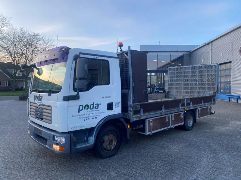 MAN TGL10-180 / HYDRAULISCH PLATFORM / ONLY: 428970 KM / MANUAL / EURO-4 / 2007 - Autovrachtwagen vrachtwagen: afbeelding 1 MAN TGL10-180 / HYDRAULISCH PLATFORM / ONLY: 428970 KM / MANUAL / EURO-4 / 2007 - Autovrachtwagen vrachtwagen: afbeelding 1