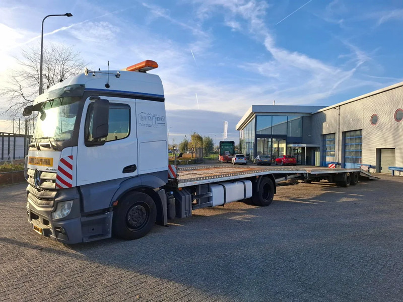 Mercedes-Benz Actros 1842 / NL TRUCK / CAR CARRIER COMBINATION / TUV: 11-12-2025 / 1XWINCH / FRANZ MERSCH / GALVANIZED / SMART TACHO / AUTOMAT - Autovrachtwagen vrachtwagen: afbeelding 1 Mercedes-Benz Actros 1842 / NL TRUCK / CAR CARRIER COMBINATION / TUV: 11-12-2025 / 1XWINCH / FRANZ MERSCH / GALVANIZED / SMART TACHO / AUTOMAT - Autovrachtwagen vrachtwagen: afbeelding 1