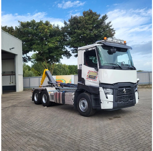 Renault C440 / ENGINE RUNNING / !! ONLY:8701 KM !! / 6X4 / BIG AXLE / PALFINGER 20TON HOOK / GEN2 V2 TACHO / AUTOMATIC / EURO-6 / 2025 - Haakarmsysteem vrachtwagen: afbeelding 4 Renault C440 / ENGINE RUNNING / !! ONLY:8701 KM !! / 6X4 / BIG AXLE / PALFINGER 20TON HOOK / GEN2 V2 TACHO / AUTOMATIC / EURO-6 / 2025 - Haakarmsysteem vrachtwagen: afbeelding 4