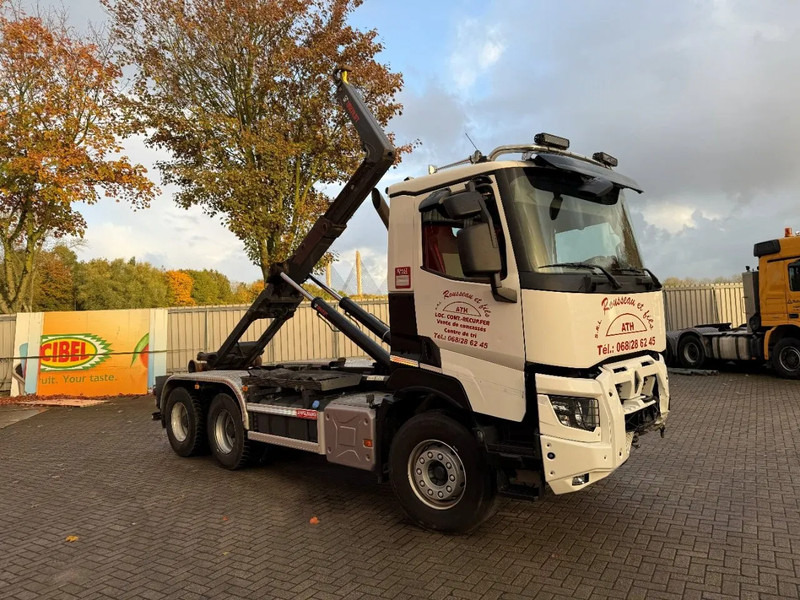 Renault C480 / ENGINE RUNNING / 6X4 / HIAB 21TON HOOKLIFT / ONLY:146334 KM / AUTOMATIC / EURO-6 / 2020 - Haakarmsysteem vrachtwagen: afbeelding 3 Renault C480 / ENGINE RUNNING / 6X4 / HIAB 21TON HOOKLIFT / ONLY:146334 KM / AUTOMATIC / EURO-6 / 2020 - Haakarmsysteem vrachtwagen: afbeelding 3