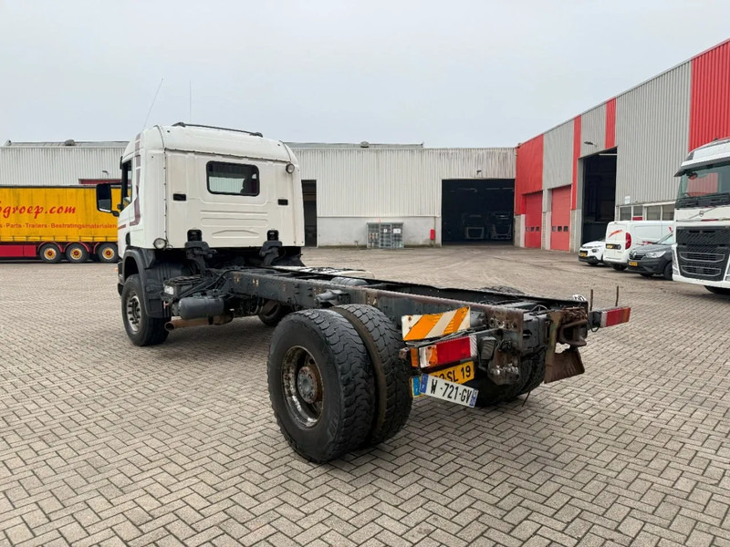 Scania 124-420 / ENGINE RUNNING / RETARDER / BIG AXLE / FULL-STEEL / ONLY: 540918 KM / OLD TACHO / AIRCO / MANUAL / EURO-3 / 2002 - Chassis vrachtwagen: afbeelding 3 Scania 124-420 / ENGINE RUNNING / RETARDER / BIG AXLE / FULL-STEEL / ONLY: 540918 KM / OLD TACHO / AIRCO / MANUAL / EURO-3 / 2002 - Chassis vrachtwagen: afbeelding 3