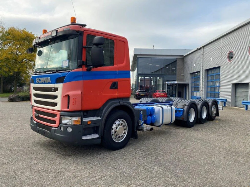 Scania G400 / 8X4 / 9TON FRONT AXLE / PTO / LIFT+LENKACHSE / ALCOA'S / AIRCO / MANUAL / EURO-5 / 2011 - Chassis vrachtwagen: afbeelding 1 Scania G400 / 8X4 / 9TON FRONT AXLE / PTO / LIFT+LENKACHSE / ALCOA'S / AIRCO / MANUAL / EURO-5 / 2011 - Chassis vrachtwagen: afbeelding 1