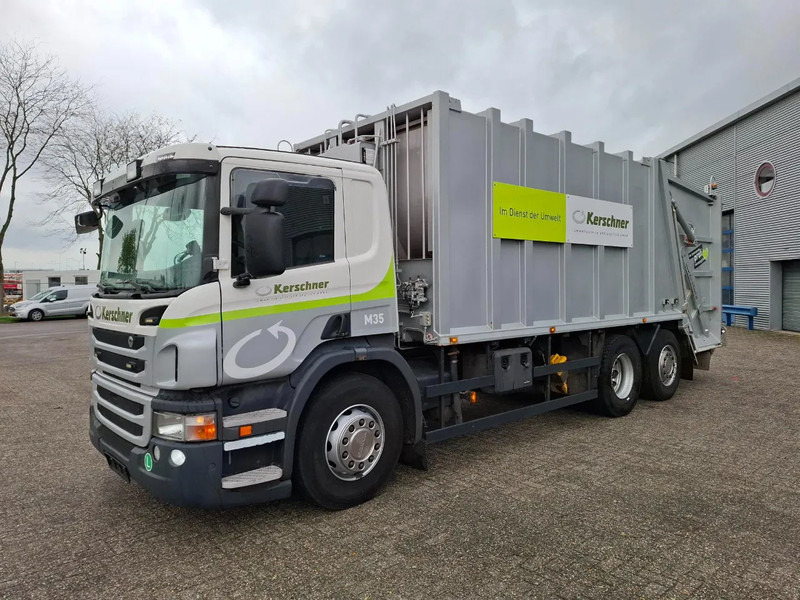 Scania P360 / RETARDER / ONLY:234640 KM / LENKACHSE / AIRCO / WORKING GARBAGE TRUCK / AUTOMATIC / EURO-5 / 2013 - Vuilniswagen: afbeelding 1 Scania P360 / RETARDER / ONLY:234640 KM / LENKACHSE / AIRCO / WORKING GARBAGE TRUCK / AUTOMATIC / EURO-5 / 2013 - Vuilniswagen: afbeelding 1