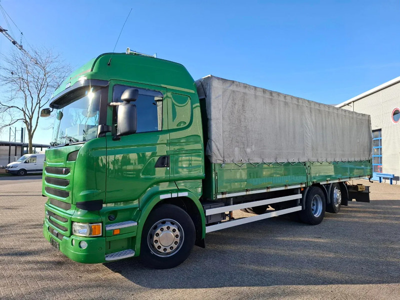 Scania R410 / GERMAN TRUCK / RETARDER / LIFT+LENKACHSE / SLIDING ROOF / SMART TACHO / PARK AIRCO / NAVI / LWDS / AUTOMATIC / EURO-6 / 2 - Schuifzeilen vrachtwagen: afbeelding 1 Scania R410 / GERMAN TRUCK / RETARDER / LIFT+LENKACHSE / SLIDING ROOF / SMART TACHO / PARK AIRCO / NAVI / LWDS / AUTOMATIC / EURO-6 / 2 - Schuifzeilen vrachtwagen: afbeelding 1