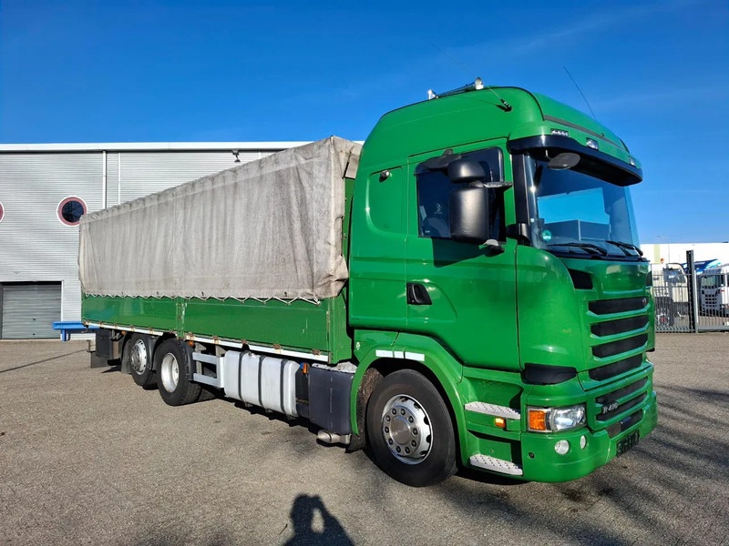 Scania R410 / GERMAN TRUCK / RETARDER / LIFT+LENKACHSE / SLIDING ROOF / SMART TACHO / PARK AIRCO / NAVI / LWDS / AUTOMATIC / EURO-6 / 2 - Schuifzeilen vrachtwagen: afbeelding 2 Scania R410 / GERMAN TRUCK / RETARDER / LIFT+LENKACHSE / SLIDING ROOF / SMART TACHO / PARK AIRCO / NAVI / LWDS / AUTOMATIC / EURO-6 / 2 - Schuifzeilen vrachtwagen: afbeelding 2