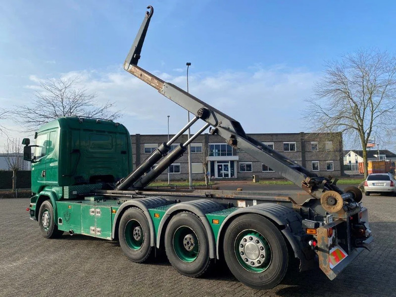 Scania R520 V8 / 8X4 / BIG AXLE / AJK HOOKLIFT 30TON / LIFT+LENKACHSE / NAVI / LEATHER / FULL-AIR / AUTOMATIC / EURO-6 / 2015 - Haakarmsysteem vrachtwagen: afbeelding 3 Scania R520 V8 / 8X4 / BIG AXLE / AJK HOOKLIFT 30TON / LIFT+LENKACHSE / NAVI / LEATHER / FULL-AIR / AUTOMATIC / EURO-6 / 2015 - Haakarmsysteem vrachtwagen: afbeelding 3