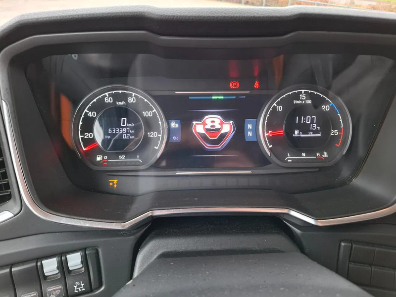 Trekker Scania NGS S650 V8 / RETARDER / 633397 KM / 9 TON FRONT AXELE / FULL-AIR / INLINER / FULL SPOILER / LEATHER / ALCOA / NAVI / FRIDGE / E: afbeelding 20