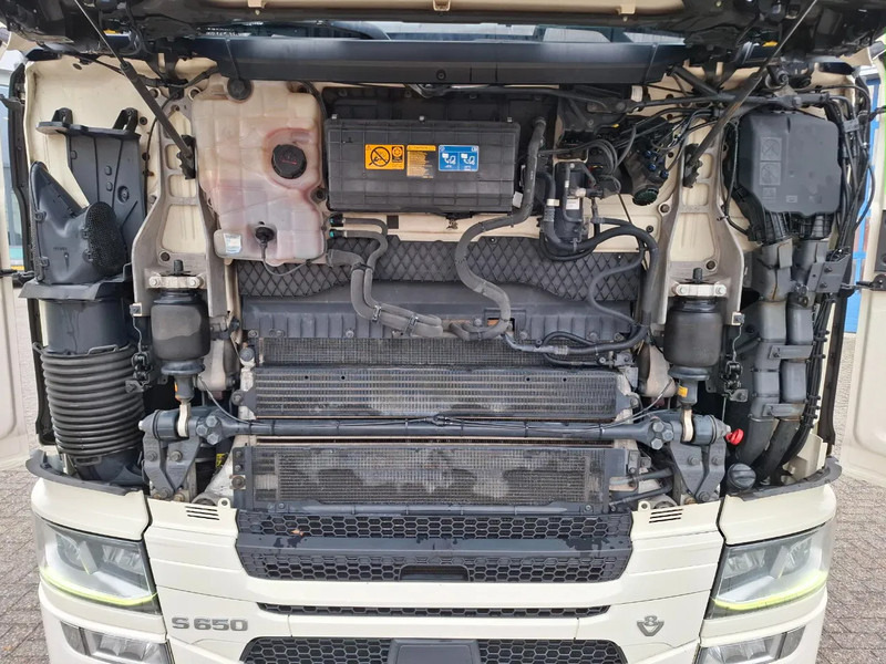 Trekker Scania NGS S650 V8 / RETARDER / 633397 KM / 9 TON FRONT AXELE / FULL-AIR / INLINER / FULL SPOILER / LEATHER / ALCOA / NAVI / FRIDGE / E: afbeelding 7