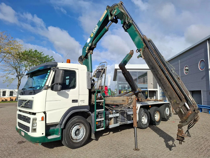 Volvo FM13-400 / 8X4 / AJK HOOK 25TON / CRANE HMF 1560 K3 / ROTATOR / LIFT+LENKACHSE / AIRCO / MANUAL / EURO-4 / 2007 - Kraanwagen: afbeelding 1 Volvo FM13-400 / 8X4 / AJK HOOK 25TON / CRANE HMF 1560 K3 / ROTATOR / LIFT+LENKACHSE / AIRCO / MANUAL / EURO-4 / 2007 - Kraanwagen: afbeelding 1