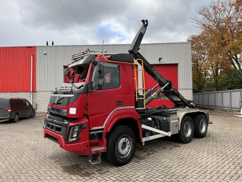 Volvo FMX4-500 / ENGINE RUNNING / VEB+ / 6X4 / BIG AXLE / AJK 20 TON HOOKLIFT / ONLY:276433 KM / AUTOMATIC / EURO-6 / 2020 - Haakarmsysteem vrachtwagen: afbeelding 1 Volvo FMX4-500 / ENGINE RUNNING / VEB+ / 6X4 / BIG AXLE / AJK 20 TON HOOKLIFT / ONLY:276433 KM / AUTOMATIC / EURO-6 / 2020 - Haakarmsysteem vrachtwagen: afbeelding 1