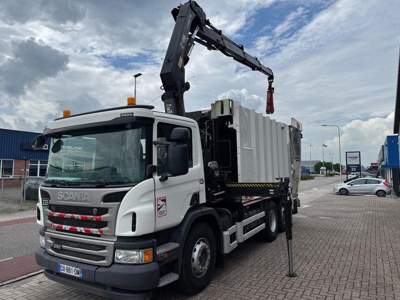 Scania P360 6x2, HIAB 188 E-3, SEMAT Evolupac - Kraanwagen: afbeelding 5 Scania P360 6x2, HIAB 188 E-3, SEMAT Evolupac - Kraanwagen: afbeelding 5