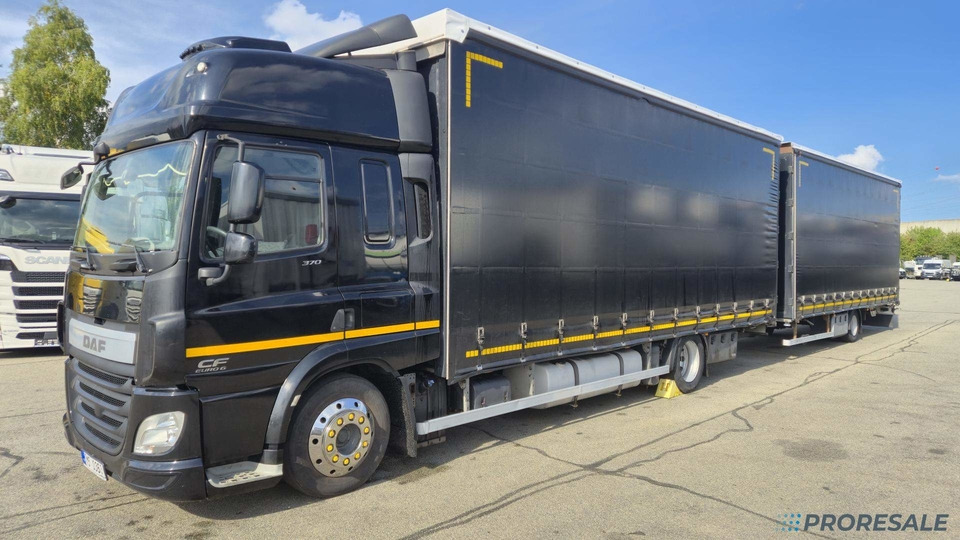 DAF CF 370 FA EURO 6 velkoobjemová souprava - prodejné jen s přívěsem GNIOTPOL P0478Z - cena je za celou soupravu - Schuifzeilen vrachtwagen: afbeelding 2 DAF CF 370 FA EURO 6 velkoobjemová souprava - prodejné jen s přívěsem GNIOTPOL P0478Z - cena je za celou soupravu - Schuifzeilen vrachtwagen: afbeelding 2