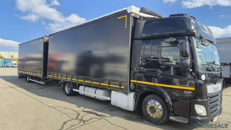 DAF CF 370 FA EURO 6 velkoobjemová souprava - prodejné jen s přívěsem GNIOTPOL P0478Z - cena je za celou soupravu - Schuifzeilen vrachtwagen: afbeelding 1 DAF CF 370 FA EURO 6 velkoobjemová souprava - prodejné jen s přívěsem GNIOTPOL P0478Z - cena je za celou soupravu - Schuifzeilen vrachtwagen: afbeelding 1