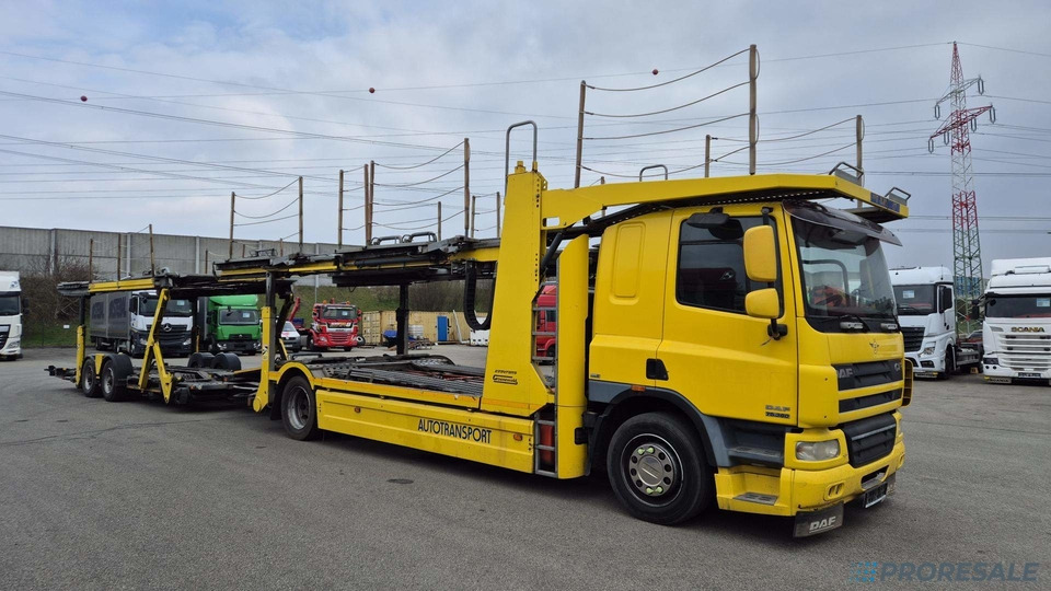 DAF FA CF 75.360 EURO 5 přepravník aut - prodejné jen s přívěsem GROENEWOLD P0461K - cena je za celou soupravu - Autovrachtwagen vrachtwagen: afbeelding 1 DAF FA CF 75.360 EURO 5 přepravník aut - prodejné jen s přívěsem GROENEWOLD P0461K - cena je za celou soupravu - Autovrachtwagen vrachtwagen: afbeelding 1