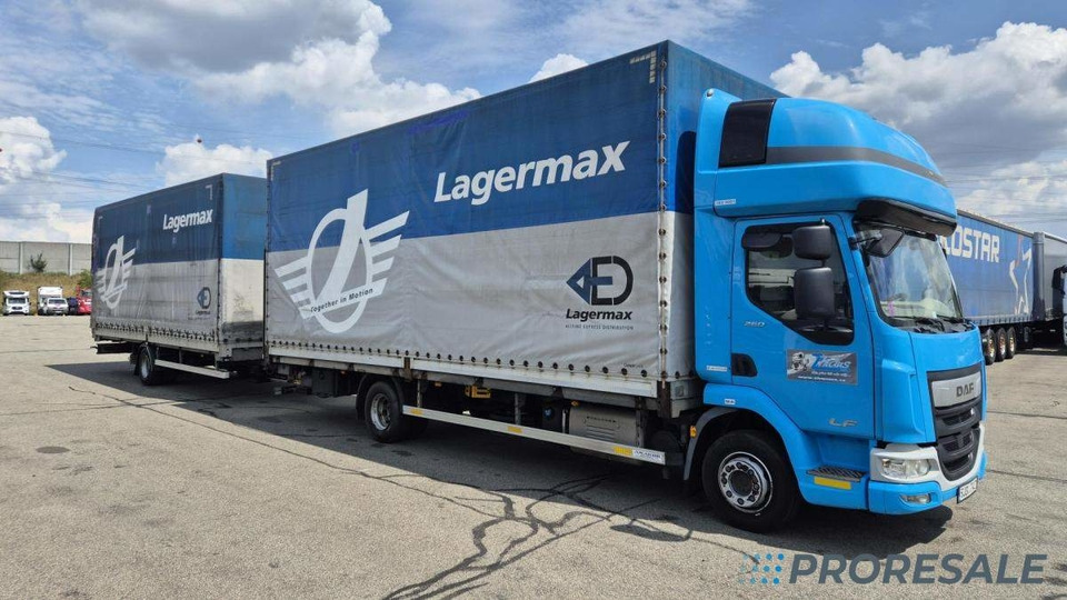 GTS PJT 10N 1-osý - prodejný jen s vozidlem DAF LF 260 FA EURO 6 D1853Z - cena je za celou soupravu - Aanhangwagen met huif: afbeelding 2 GTS PJT 10N 1-osý - prodejný jen s vozidlem DAF LF 260 FA EURO 6 D1853Z - cena je za celou soupravu - Aanhangwagen met huif: afbeelding 2