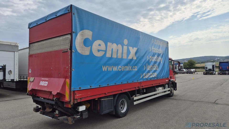 IVECO EUROCARGO ML 140E28 EURO 5 - valník s plachtou + hydraulické čelo 1,5 t - Schuifzeilen vrachtwagen: afbeelding 3 IVECO EUROCARGO ML 140E28 EURO 5 - valník s plachtou + hydraulické čelo 1,5 t - Schuifzeilen vrachtwagen: afbeelding 3