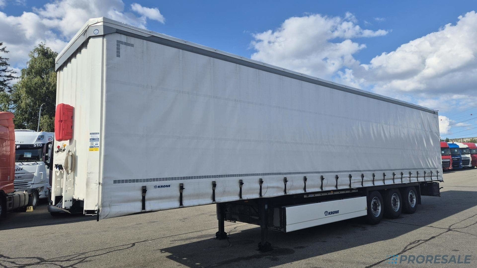 KRONE SD PROFI LINER + paletový koš + 2 x zvedací náprava - Schuifzeiloplegger: afbeelding 2 KRONE SD PROFI LINER + paletový koš + 2 x zvedací náprava - Schuifzeiloplegger: afbeelding 2