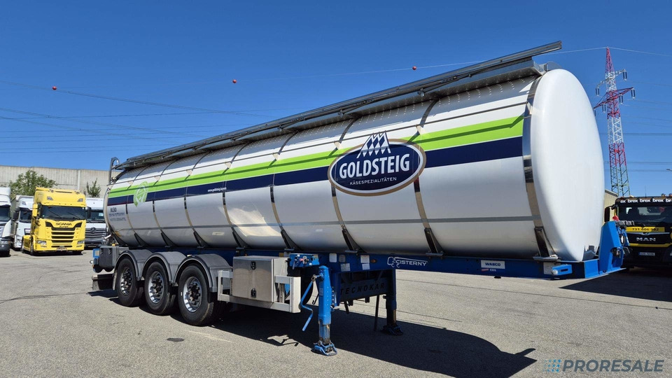 OSTATNÍ GRAPAR T3-G - Potravinářská cisterna 30 m3 - 4 komory - Tankoplegger: afbeelding 1 OSTATNÍ GRAPAR T3-G - Potravinářská cisterna 30 m3 - 4 komory - Tankoplegger: afbeelding 1