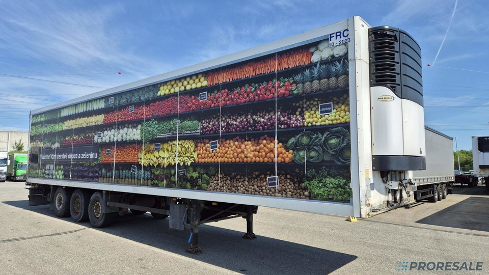 SCHMITZ CARGOBULL SKO 24/L - 13.4 FP60 COOL - mrazírenský - MULTITEMP + dělící stěna + agregát CARRIER MAXINA 1300 Mt - Koelwagen oplegger: afbeelding 1 SCHMITZ CARGOBULL SKO 24/L - 13.4 FP60 COOL - mrazírenský - MULTITEMP + dělící stěna + agregát CARRIER MAXINA 1300 Mt - Koelwagen oplegger: afbeelding 1