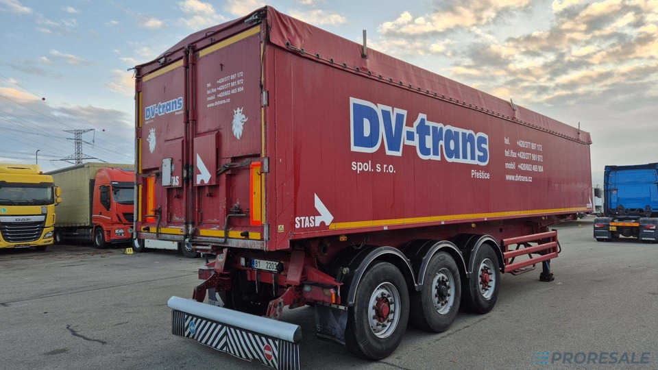 STAS SZ 336 K - sklápěč 52 m3 - Fe / Al - Kipper oplegger: afbeelding 3 STAS SZ 336 K - sklápěč 52 m3 - Fe / Al - Kipper oplegger: afbeelding 3