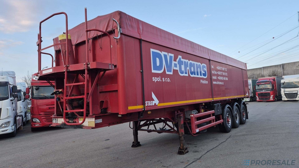 STAS SZ 336 K - sklápěč 52 m3 - Fe / Al - Kipper oplegger: afbeelding 2 STAS SZ 336 K - sklápěč 52 m3 - Fe / Al - Kipper oplegger: afbeelding 2