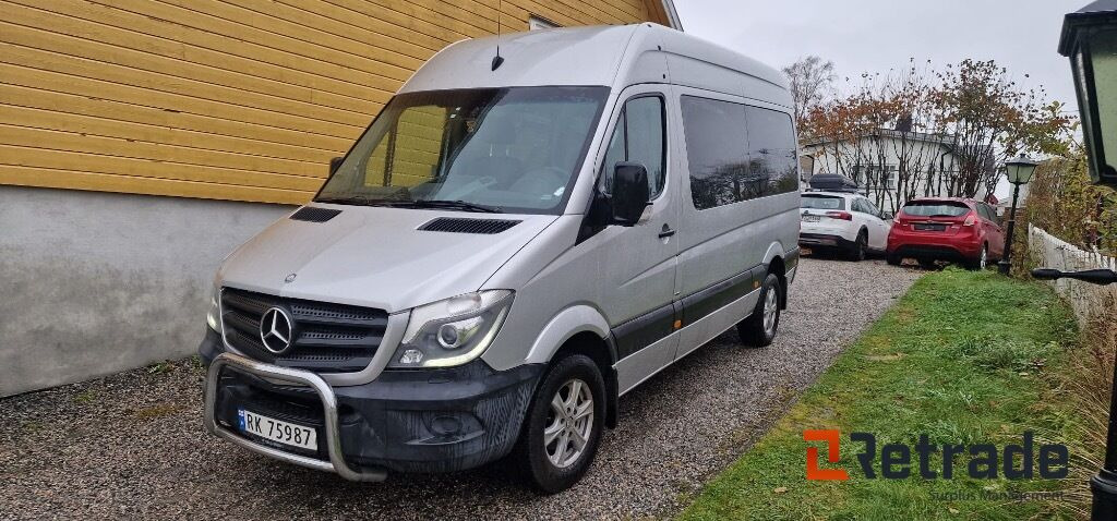 2014 Buss 10 seter MERCEDES-BENZ SPRINTER 316 EU-Godkjent - Minibus, Personenvervoer: afbeelding 1 2014 Buss 10 seter MERCEDES-BENZ SPRINTER 316 EU-Godkjent - Minibus, Personenvervoer: afbeelding 1
