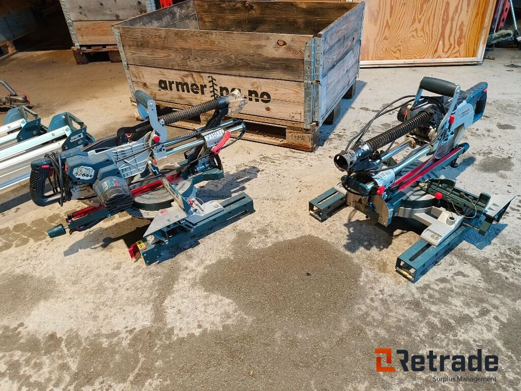 Diverse utstyr Bosch GCM 8 SJL + GTA 3800 - Bouwmaterieel: afbeelding 2 Diverse utstyr Bosch GCM 8 SJL + GTA 3800 - Bouwmaterieel: afbeelding 2