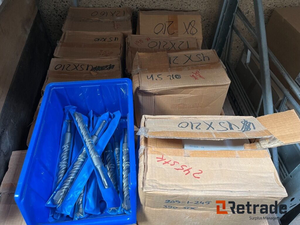 Forskelligt udstyr LOT med SDS BOR SDS BOR NYT - Gereedschap/ Toebehoor: afbeelding 3 Forskelligt udstyr LOT med SDS BOR SDS BOR NYT - Gereedschap/ Toebehoor: afbeelding 3