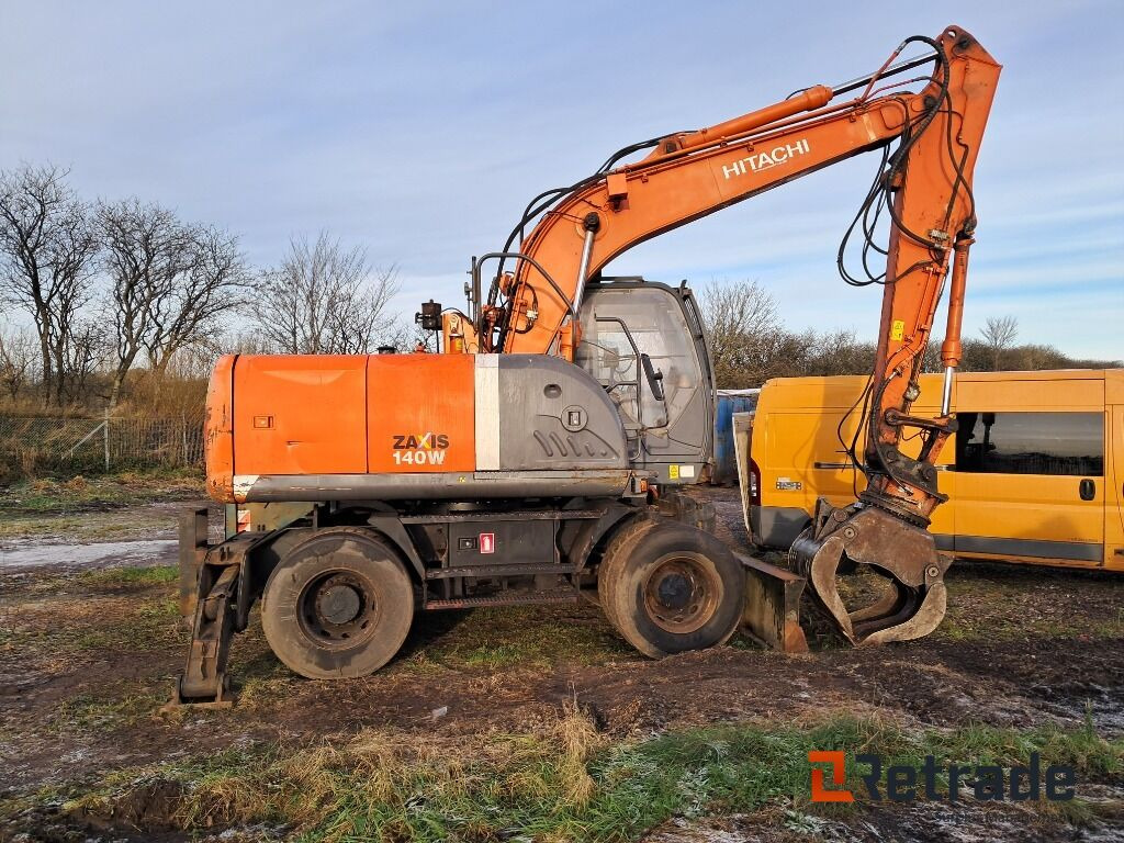Mobiele graafmachine Gravemaskine Hitachi ZX 140W-3: afbeelding 6