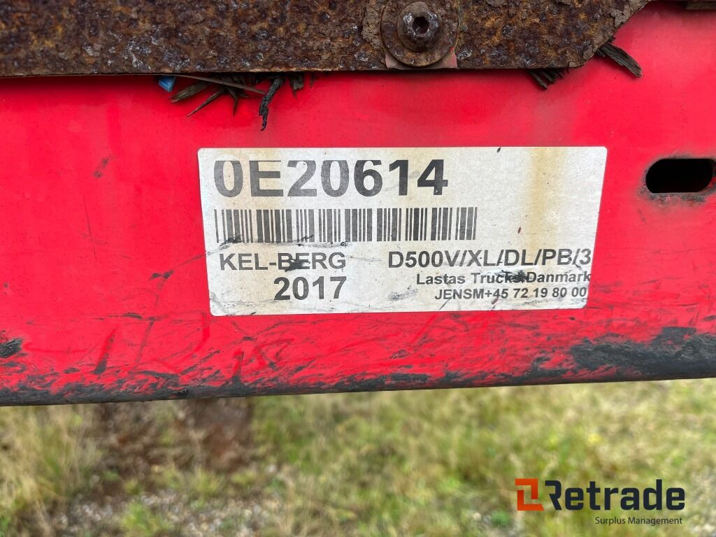 Leasing  Lastbiltrailer KELBERG D500V- 7100  lukket trailer. Lastbiltrailer KELBERG D500V- 7100  lukket trailer.: afbeelding 6