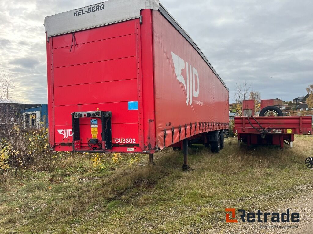 Lastbiltrailer KELBERG D500V- 7100 lukket trailer. - Schuifzeiloplegger: afbeelding 1 Lastbiltrailer KELBERG D500V- 7100 lukket trailer. - Schuifzeiloplegger: afbeelding 1