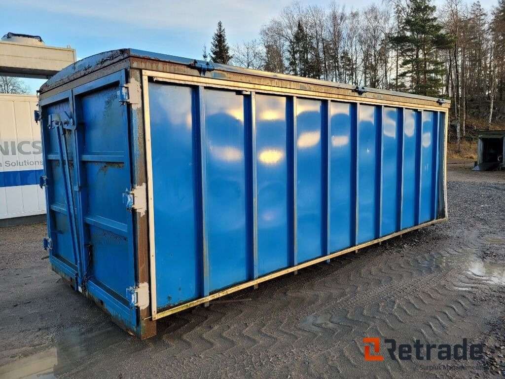 Lastväxlarflak CMT 30 kubik med öppningsbart lock - Haakarm container: afbeelding 3 Lastväxlarflak CMT 30 kubik med öppningsbart lock - Haakarm container: afbeelding 3