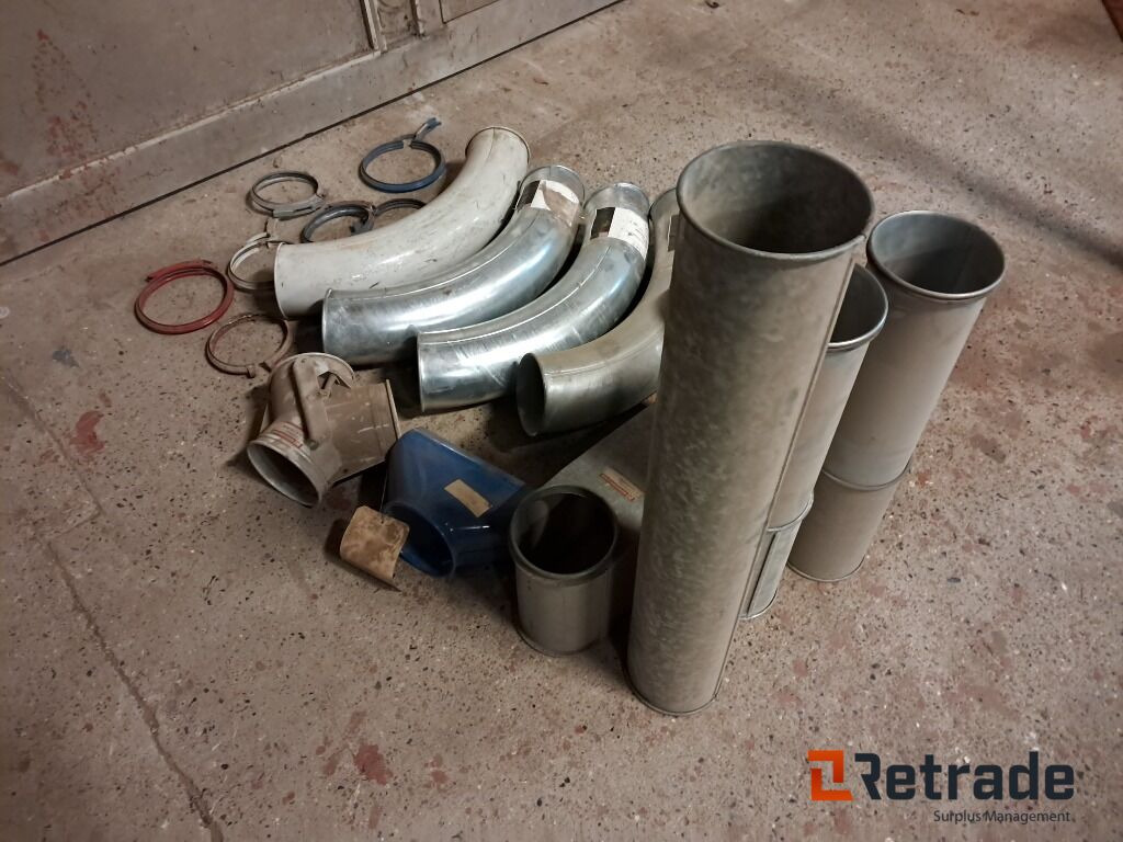 Lot med rør til Korntransport Kongskilde Ø160mm - Apparatuur na de oogst: afbeelding 4 Lot med rør til Korntransport Kongskilde Ø160mm - Apparatuur na de oogst: afbeelding 4