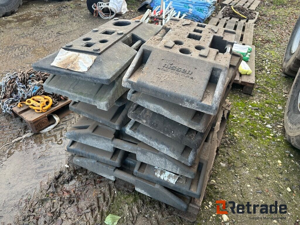 Plast klodser til hegn - Bouwmaterieel: afbeelding 1 Plast klodser til hegn - Bouwmaterieel: afbeelding 1